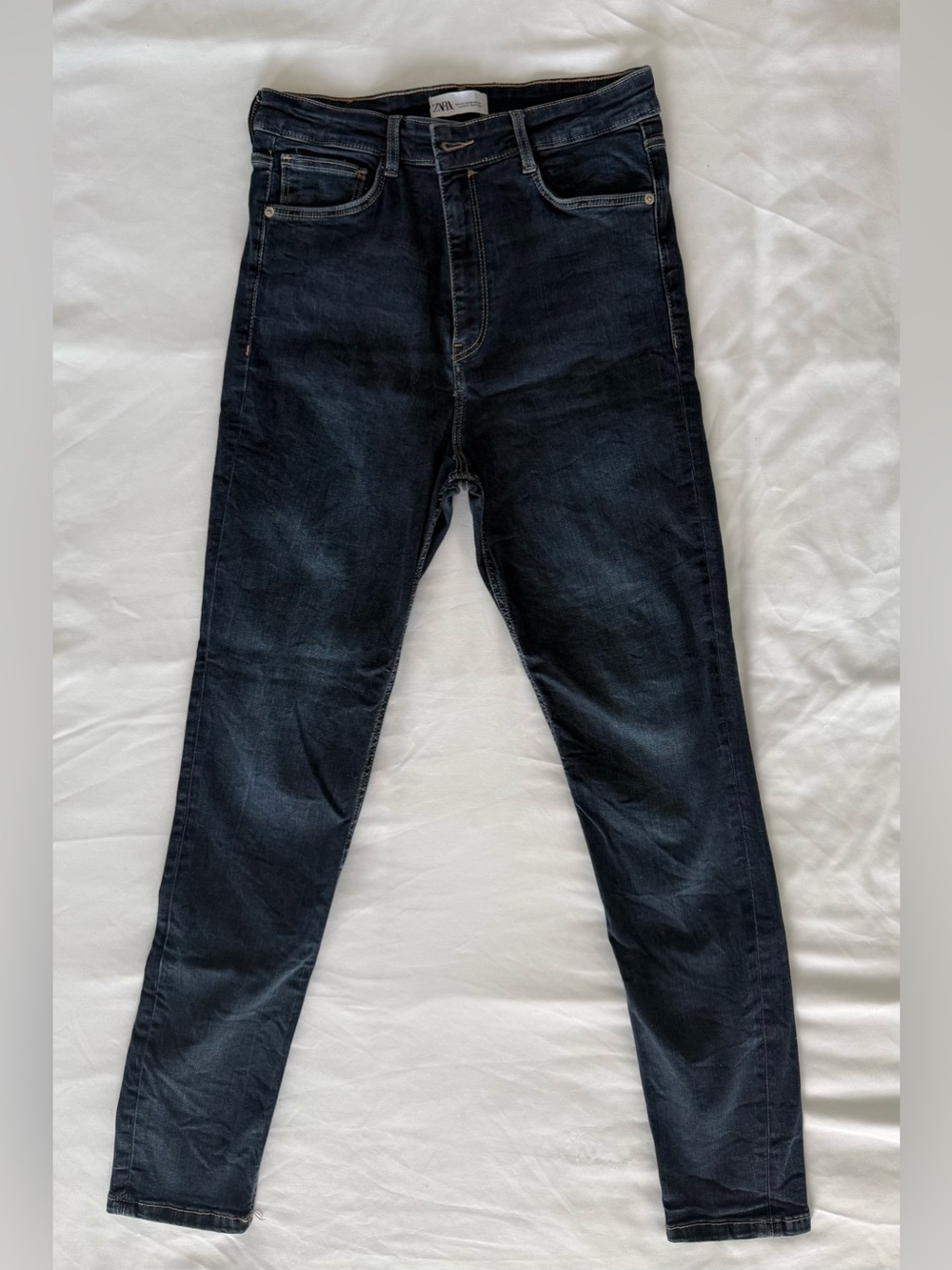 ZARA high waisted stretch skinny jean 
size 10